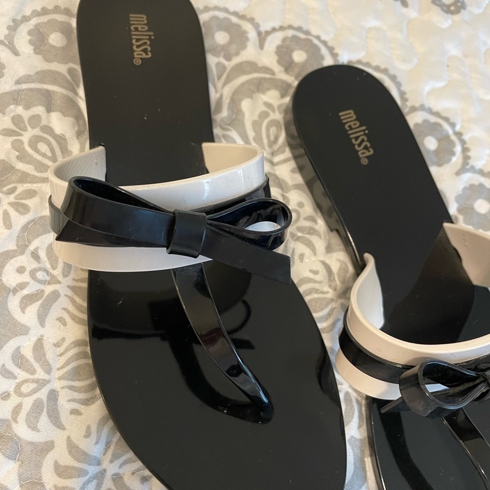 Melissa Sandals  they smell like bubblegum